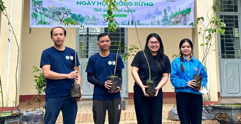 Gieo cây xanh cho đại ngàn Tây Nguyên