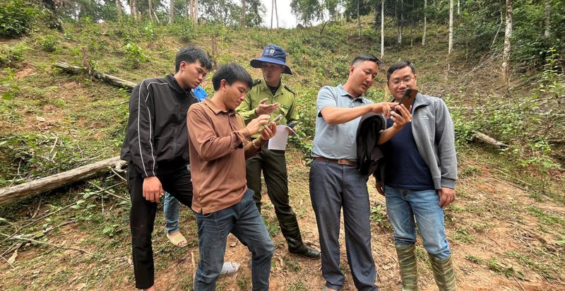 Tập huấn sử dụng phần mềm SMART Mobile trong công tác tuần tra bảo vệ rừng tại Xuân Nha