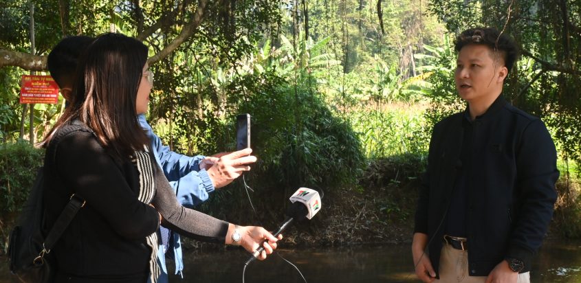 Ứng dụng báo chí số trong bảo tồn đa dạng sinh học tại Tân Trào